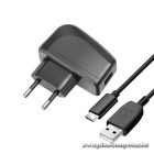 Phone charger Blue Star Lite USB A 2A 10W + cable USB A to USB C TFK-TC-1095B black
