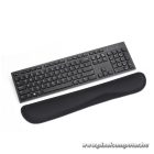 Fekete, ergonomikus billentyűzet-csuklótámasz (460 x 85 x 25 mm)