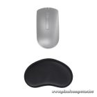 Fekete ergonomikus csuklótámasz (130 x 78 x 25 mm)