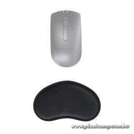 Fekete ergonomikus csuklótámasz (130 x 78 x 25 mm)