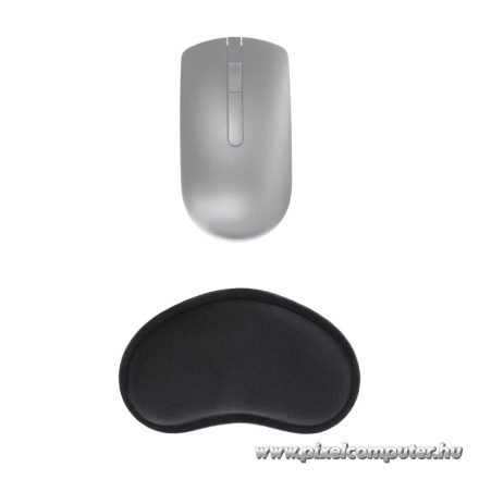 Fekete ergonomikus csuklótámasz (130 x 78 x 25 mm)