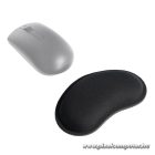 Fekete ergonomikus csuklótámasz (130 x 78 x 25 mm)