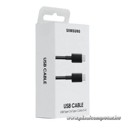SAMSUNG original cable Type C to Type C 5A EP-DN975BBEGWW 1 m black blister