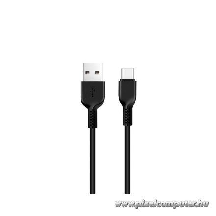 HOCO USB – USB Type-C kábel 1 m – 2.4A töltés, szövet borítás