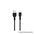 HOCO USB – USB Type-C kábel 2 m – 2.4A töltés, szövet borítás