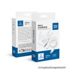 Blue Star TFK-TC-1100B hálózati töltő – 5W teljesítmény, USB – 8-pin kábel
