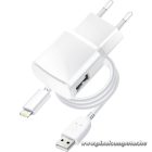 Blue Star TFK-TC-1100B hálózati töltő – 5W teljesítmény, USB – 8-pin kábel