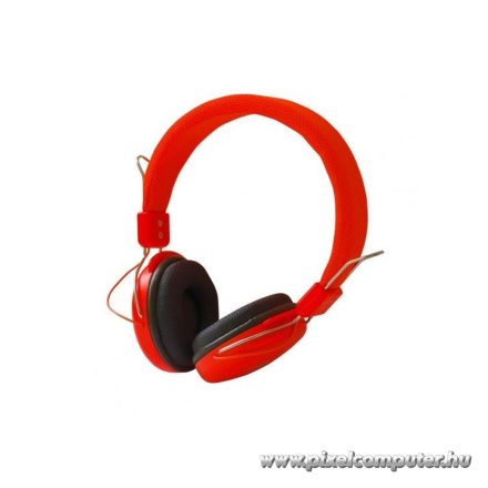 Wire headphones Jack 3,5 mm Art AP-60A orange