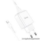 Phone charger Hoco USB A 2A 10W + cable USB A to Lightning N2 white