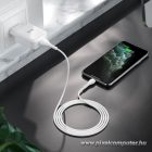 Phone charger Hoco USB A 2A 10W + cable USB A to Lightning N2 white