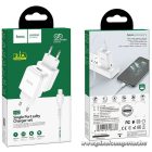 Phone charger Hoco USB A 2A 10W + cable USB A to Lightning N2 white