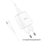 Phone charger Hoco USB A 2A 10W + cable USB A to USB C N2 white