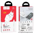 Phone charger Hoco USB A 2A 10W + cable USB A to USB C N2 white