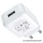 HOCO N2 USB-A Hálózati Töltő – 2A, 10W, Fehér