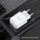 HOCO N2 USB-A Hálózati Töltő – 2A, 10W, Fehér