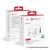 Multifunction charger Forcell F-Energy 4in1 2 x USB A + USB C 15W + power bank 8000mAh + wireless charging white