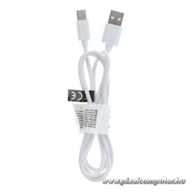   Cable USB A to Type C 2.0 C366 (connector long : 8mm) 1 m white