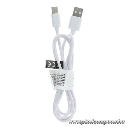 Cable USB A to Type C 2.0 C366 (connector long : 8mm) 1 m white