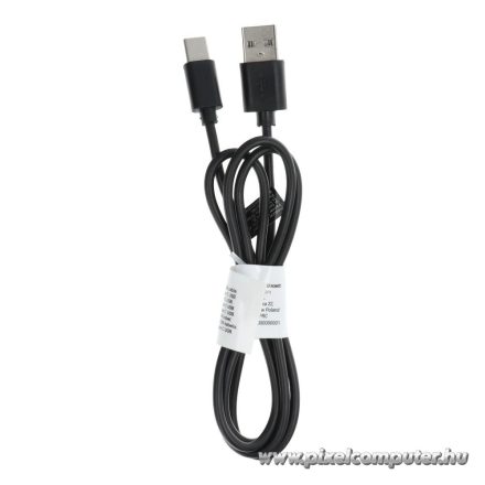 Cable USB A to Type C 2.0 C366 (connector long : 8mm) 1 m black