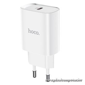 Phone charger Hoco USB C PD 20W N14 white