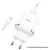 Phone charger Hoco USB A QC3.0 3A 18W + cable USB A to Micro USB N3 white