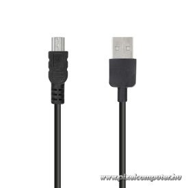   USB-A – Mini USB kábel 2 m – Hosszabb elérés, stabil töltés