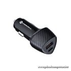 Car charger Forcell F-Energy Carbon USB C + USB A QC3.0 PD 3A 38W CC50-1A1C black