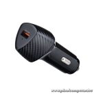 Car charger Forcell F-Energy Carbon USB A QC3.0 3A 18W CC50-1A black