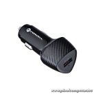 Car charger Forcell F-Energy Carbon USB A QC3.0 3A 18W CC50-1A black