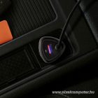 Car charger Forcell F-Energy Carbon USB A QC3.0 PD 3A 38W with cable USB C CC50-1AC black