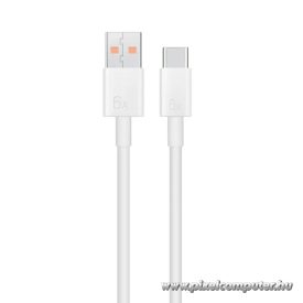   Huawei USB-A – USB-C 6A 66W LX04072043 – 1 méteres eredeti kábel (fehér, bulk)
