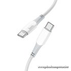 HOCO Ferry X70 USB-C – USB-C Kábel – PD 60W, Nylon Fonat