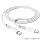 HOCO Ferry X70 USB-C – USB-C Kábel – PD 60W, Nylon Fonat