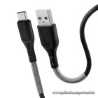 Cable USB A to USB C Forcell F-Energy QC4.0 5A 60W Carbon 1 m CB-02A black