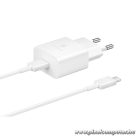 Samsung 15W hálózati gyorstöltő – Power Delivery, USB-C kábellel