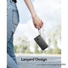 Veger C10 10 000 mAh – Beépített kábelekkel Power Bank fekete kivitelben