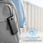 Powerbank Veger C20 (W2047 / W2059) 20000 mAh with built-in Micro-USB cables / Type C / Lightning black