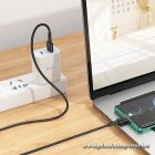 Cable USB A to USB C Hoco 3A 1 m X83 black