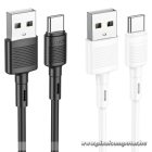 Cable USB A to USB C Hoco 3A 1 m X83 black