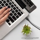 Cable USB C to USB C Forcell F-Energy QC4.0 PD 5A 100W E-mark / 4K / Thunderbolt / 20Gbit/s 1 m C391 black