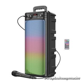   HOCO BS52 Billowing karaoke szett – vezeték nélküli hangszóró és vezetékes mikrofon