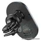 HOCO CA91 MagSafe 15W Autós Telefontartó – Vezeték nélküli töltéssel, szellőzőrácsra rögzíthető