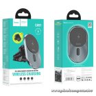 HOCO CA91 MagSafe 15W Autós Telefontartó – Vezeték nélküli töltéssel, szellőzőrácsra rögzíthető