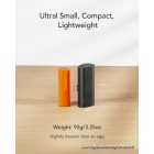 Powerbank Veger PlugOn (W0556P) PD QC3.0 3A 20W 5000 mAh with a built-in connector Lightning black