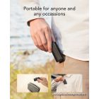 Powerbank Veger PlugOn (W0556P) PD QC3.0 3A 20W 5000 mAh with a built-in connector Lightning black