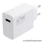 Xiaomi 67W Quick Charge 3.0 Hálózati Töltő – Gyors és Stabil Töltés USB-A csatlakozóval