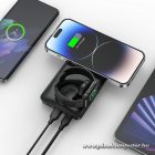 Powerbank compatible with Magsafe Veger MagMulti (W1156) PD QC3.0 3A 22,5W 10000 mAh with wireless charging black