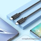 HOCO Gratifed X88 USB-C – USB-C kábel 60W PD – Erős PVC burkolattal, 1 m
