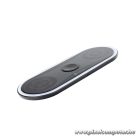 Wireless charger Forcell F-Energy Ellipse 3w1 Qi QC 15W compatible with Apple + cable USB C do USB A black