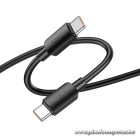 HOCO USB-C – USB-C PD Kábel 100W 1m – 6A Gyors Töltés Laptophoz is